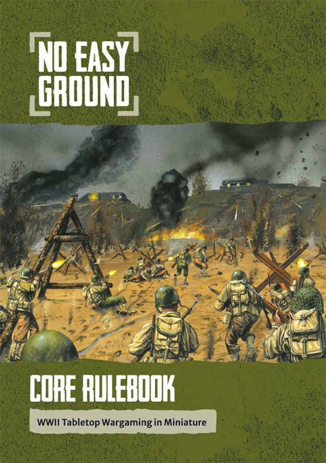 Front cover of the No Easy Ground core rulebook